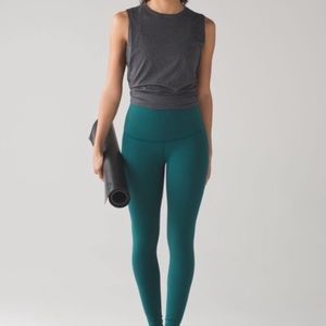 Lululemon WunderTrain High-Rise Forage Teal